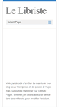 Mobile Screenshot of le-libriste.fr